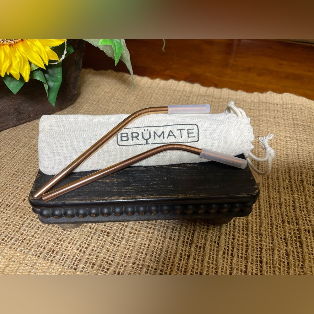 BRUMATE REUSABLE STRAWS